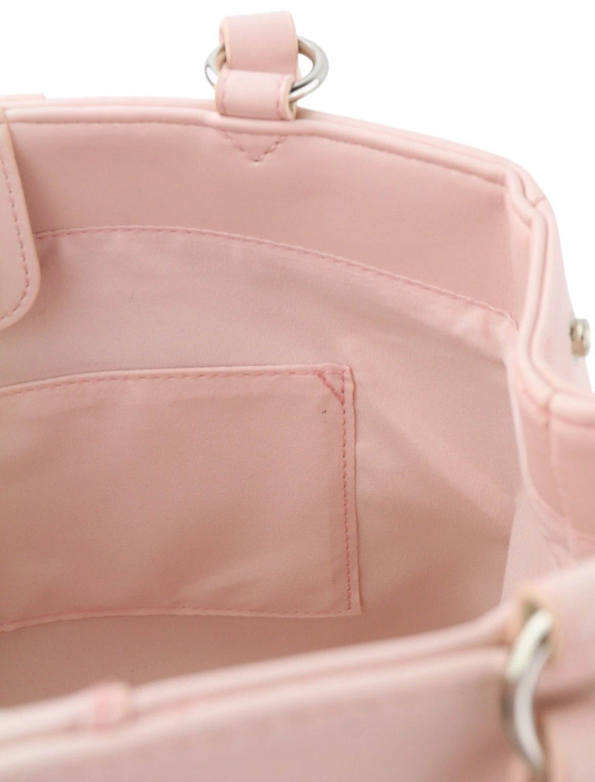 O Bag Vienna Women Bag OS Light Pink Double Handles Clasp Square - O Bag