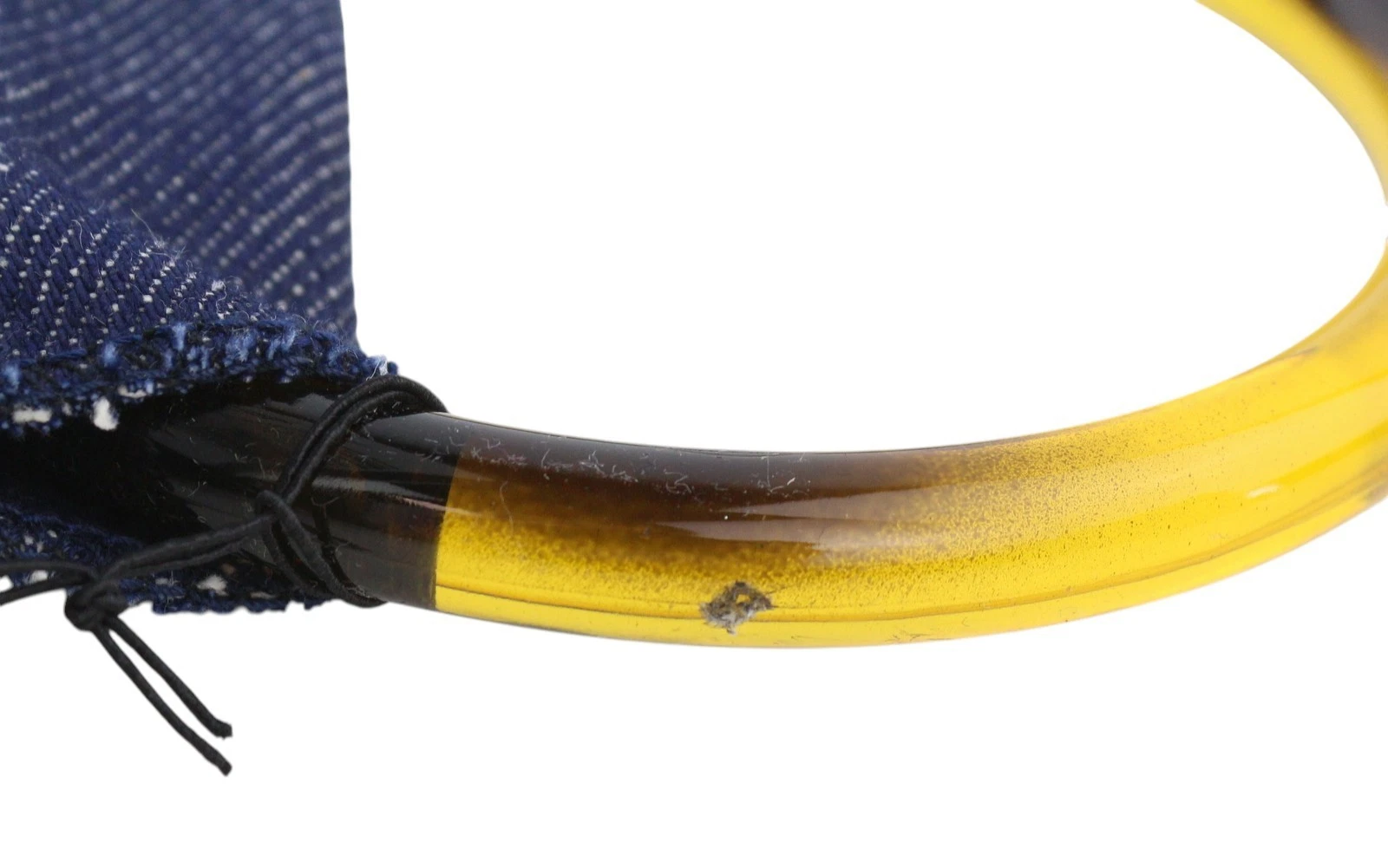 O Bag Rings Denim Women's Bag OS Dark Blue Round Handle Tote Bag - O Bag