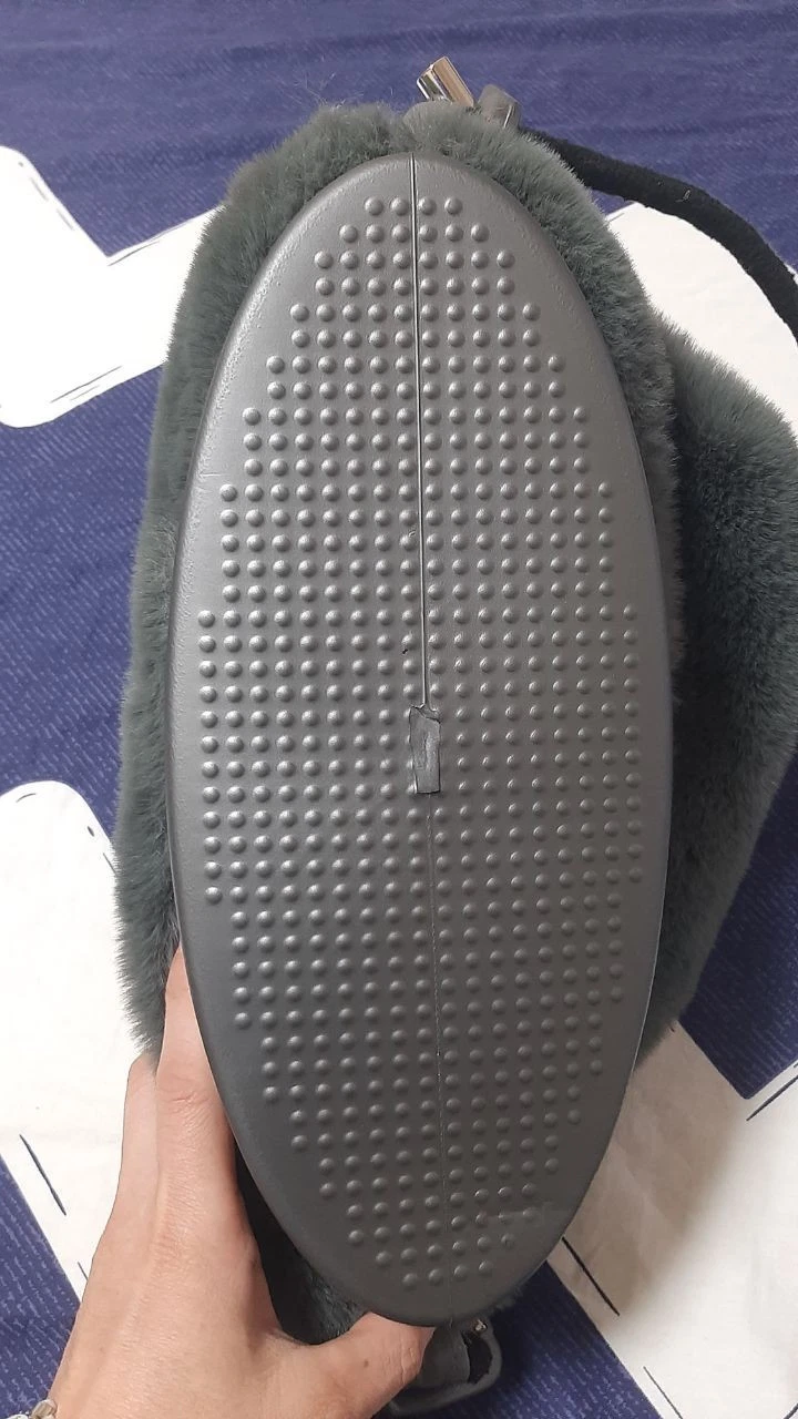 O Bag Backpack Grey Blue (OBAGB413 FAS09 041) Made In Italy Rare Bag Y2K - O Bag