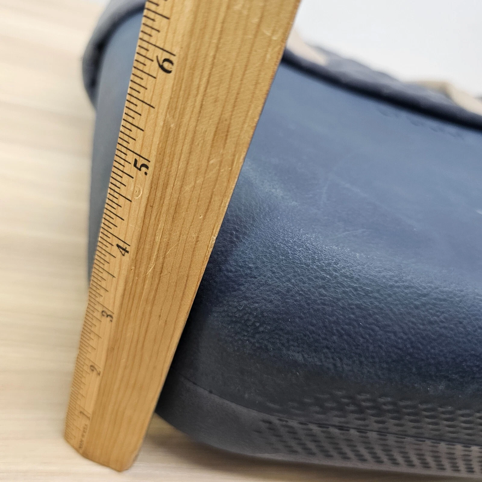 Womens Tote Bag Italian Blue Dark O BAG Removable Liner Pouch Rubber Beach ITALY - O Bag