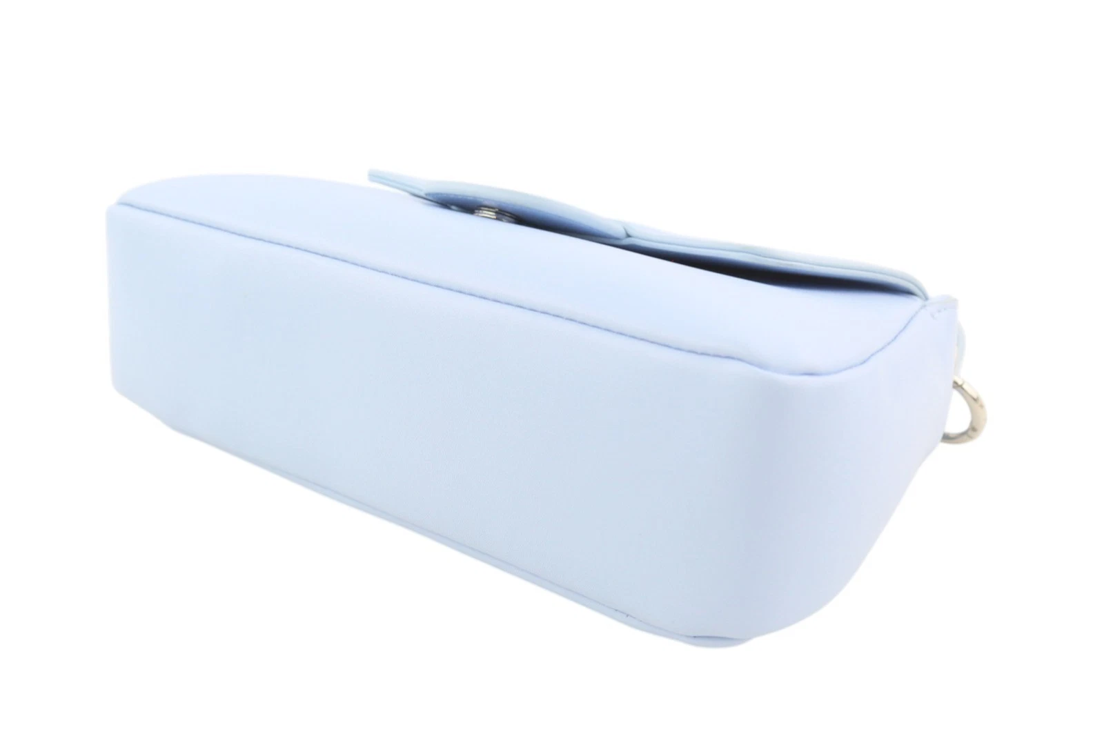 O Bag With Patina Women's Bag OS Light Blue Padded Logo Square Shoulder Bag - O Bag