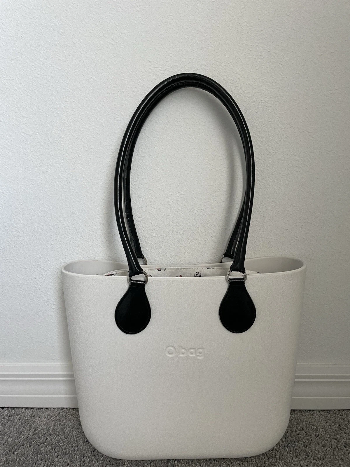 Mini mouse O Bag, White / Black / Red with Detachable Inner Bag - O Bag