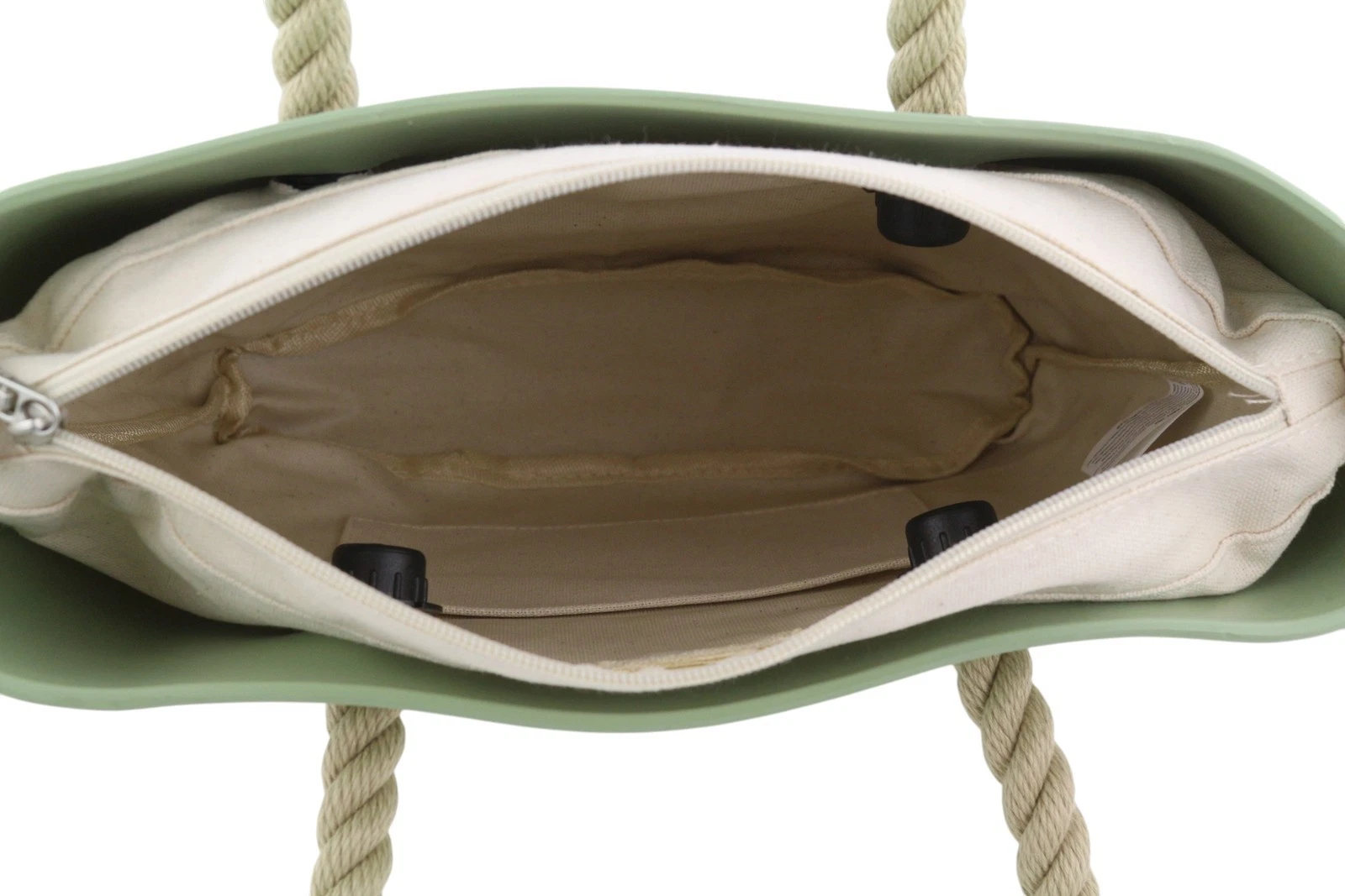 O BAG Mini Women Bag OS Light Green Double Handles Inner Bag Compact Casual i211 - O Bag