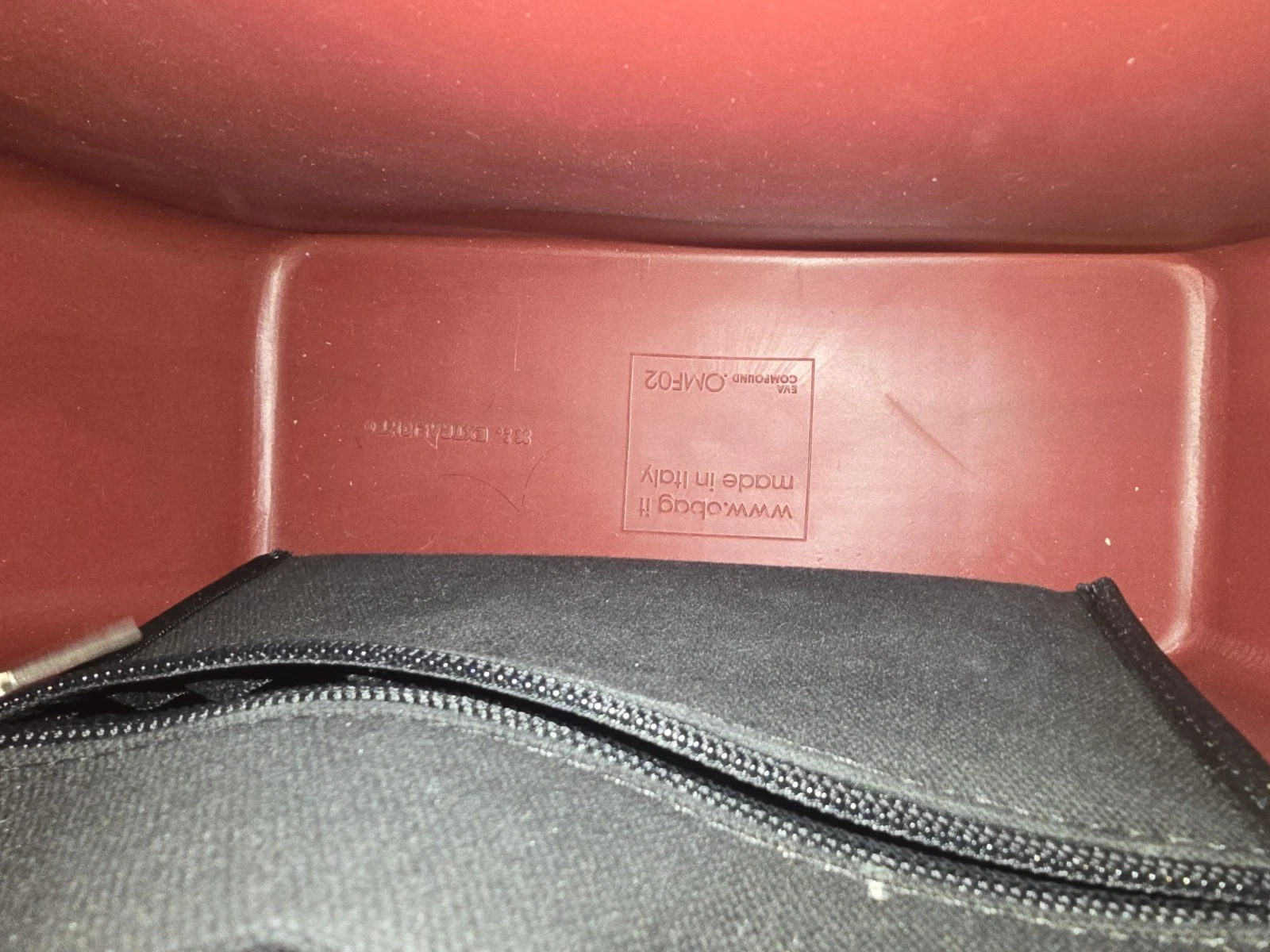 O Bag Doc Bag Burgundy Approx. 8x12x4 In - O Bag