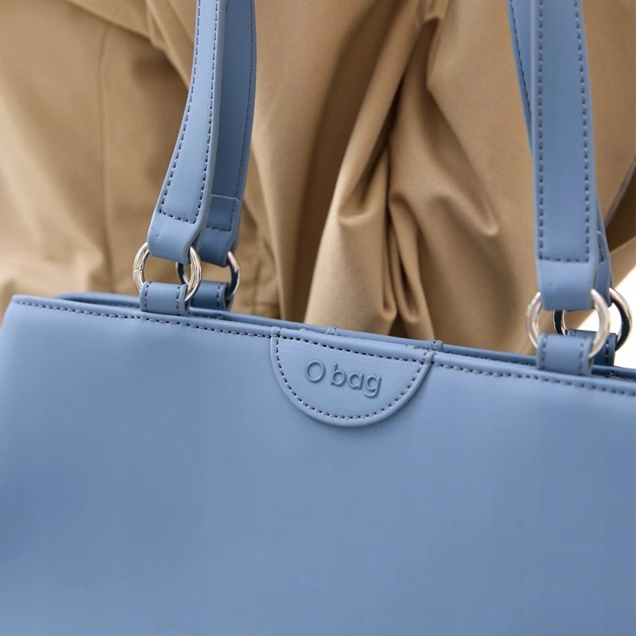O bag Blue Women's Shoulder Bag, Large, Roomy, Hand-held - O Bag