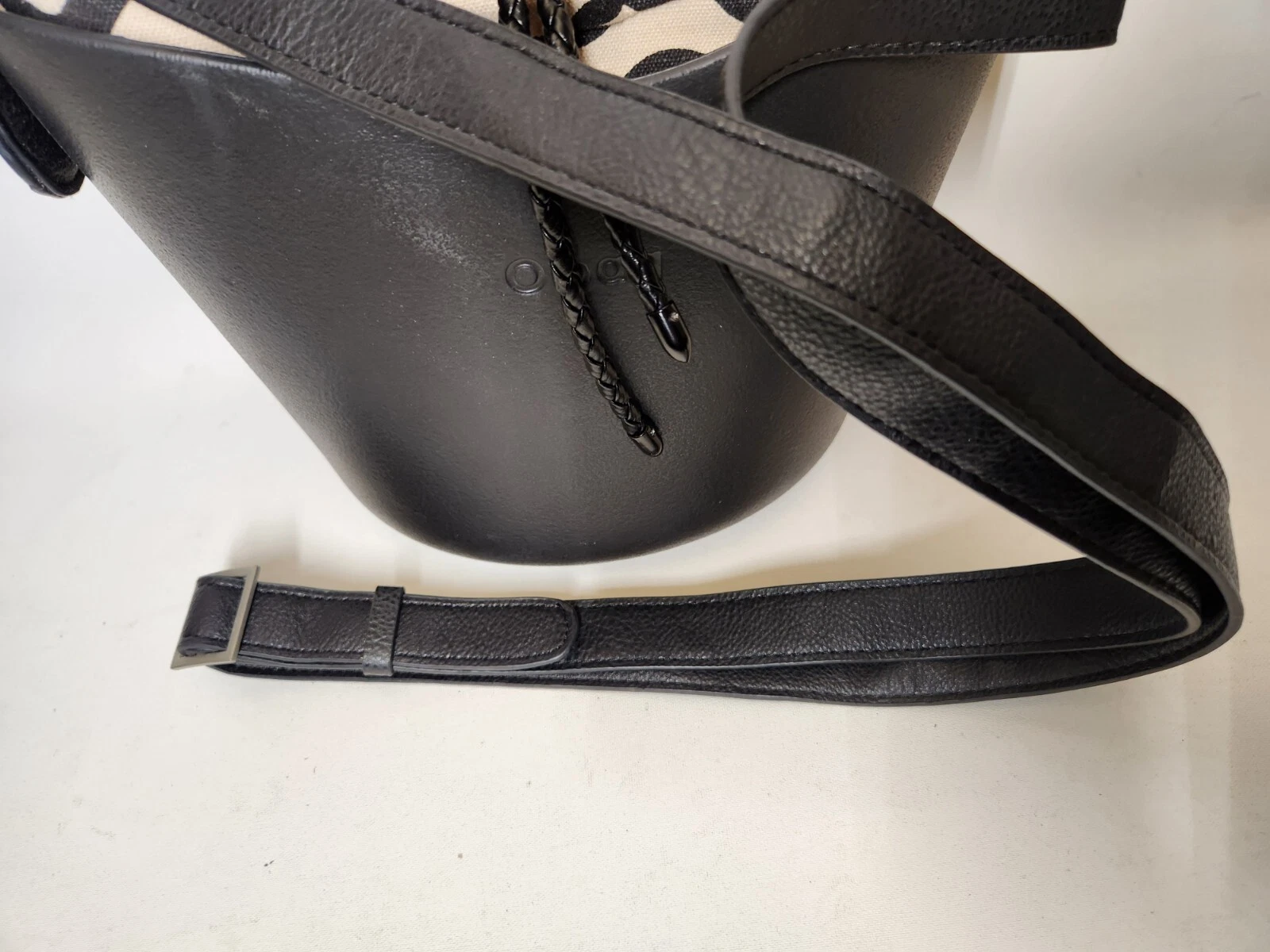 O Bag- womens Black Waves Purse - O Bag