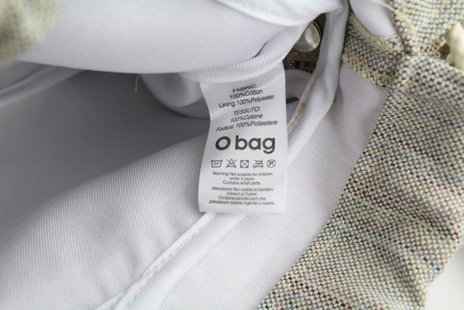 O Bag Swing Women Bag OS Black Textured Silicone Half Moon Inner Crossbody - O Bag