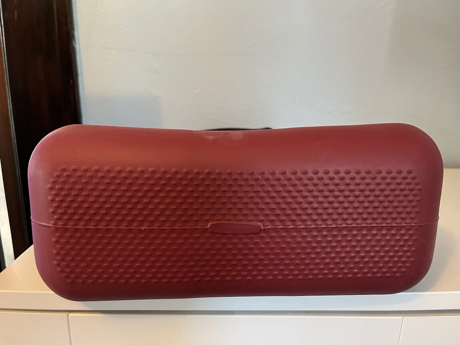 Red O Bag Shoulder Bag Double Handle Waterproof Purse Reusable Durable Basic - O Bag