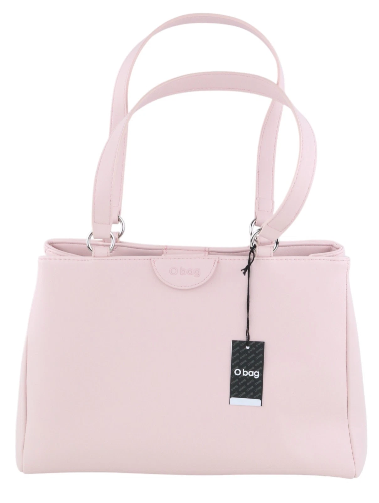 O Bag Vienna Women's Bag OS Pink Double Handles Closure Square - O Bag