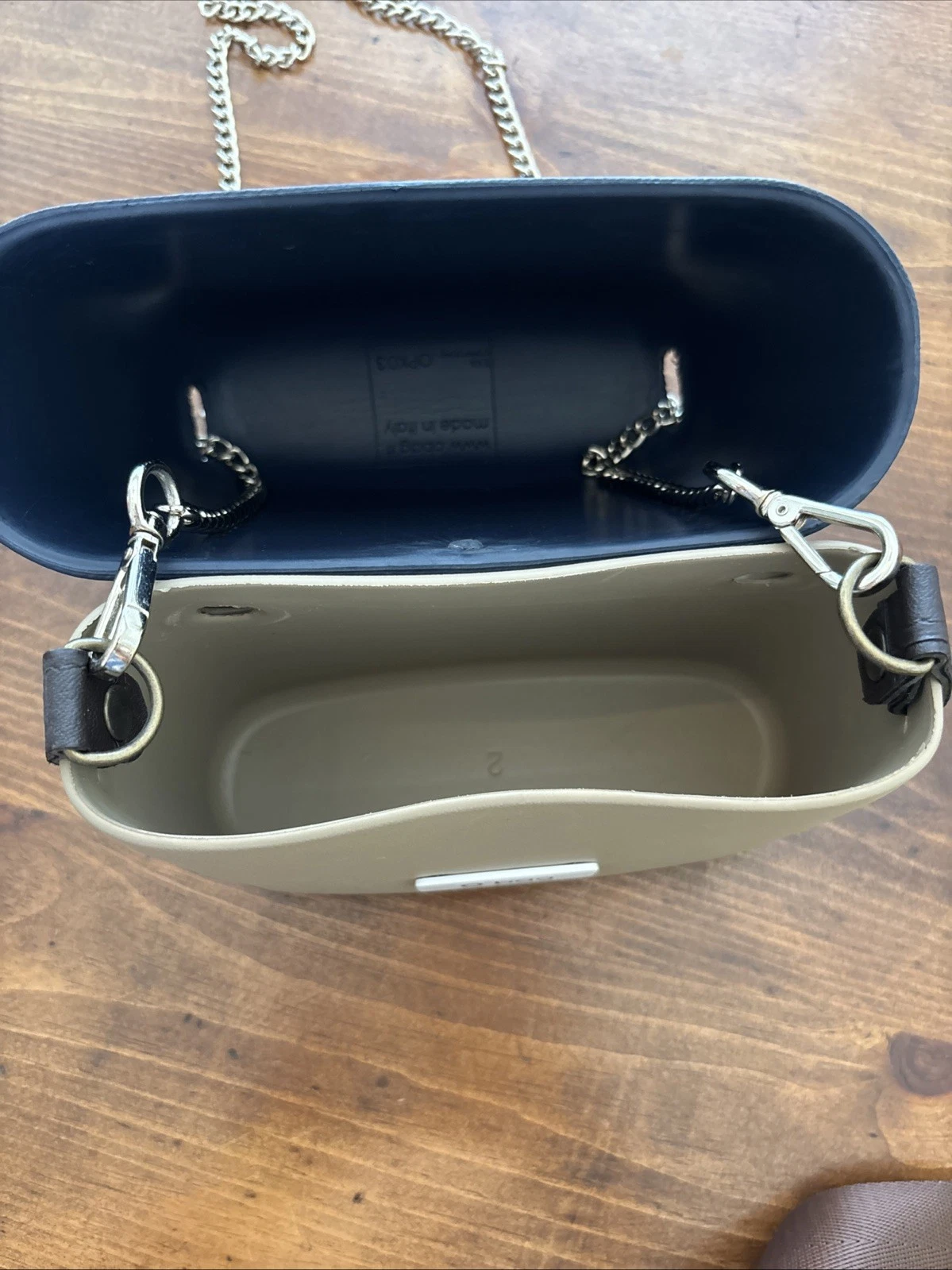 O Bag Pocket Bag. Durable & Lightweight EVA Rubber. Made In Italy. Good Cond! - O Bag