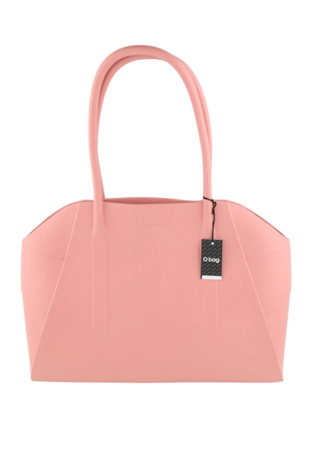 O Bag Unique Women Bag OS Pink Textured Silicone Waterproof Double Handle - O Bag