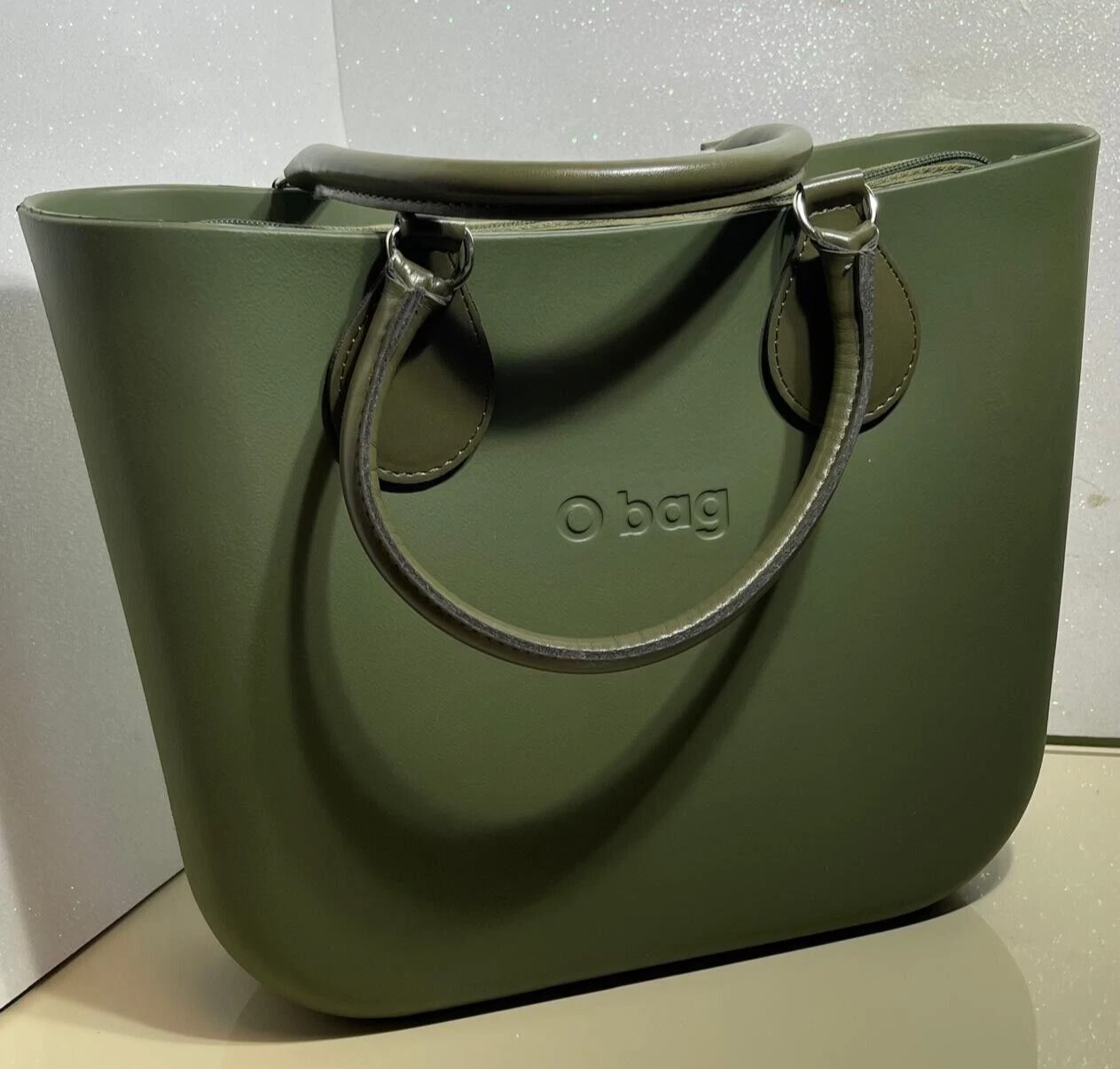 O BAG Day Clutch Bag Green (military) - O Bag