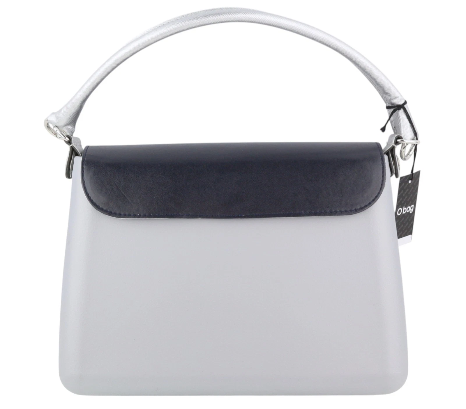 O BAG Glam Women's Bag OS Gray Stars Handle Closure Crossbody - O Bag