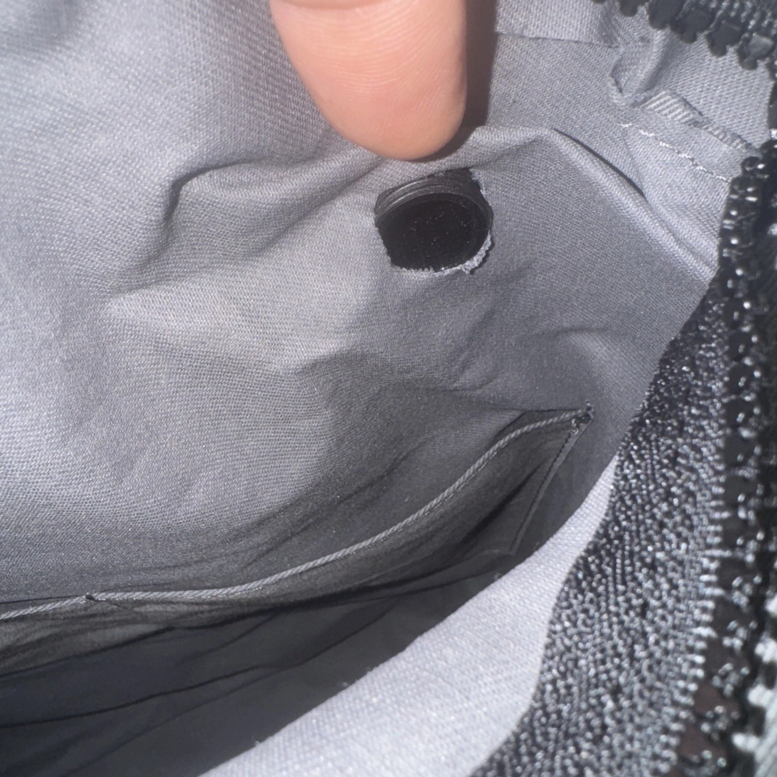 O bag Mini Teal Rubber Tote Handbag with Zip Liner Insert Italian Modern - O Bag