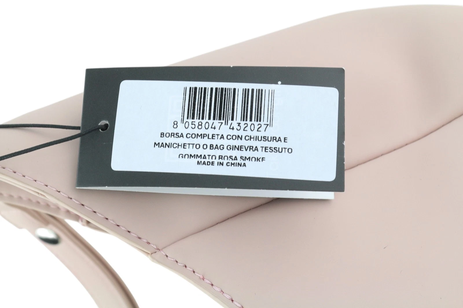 O BAG Ginevra Women's Bag OS Light Pink Lining Hobo Crossbody Magnetic Closure - O Bag