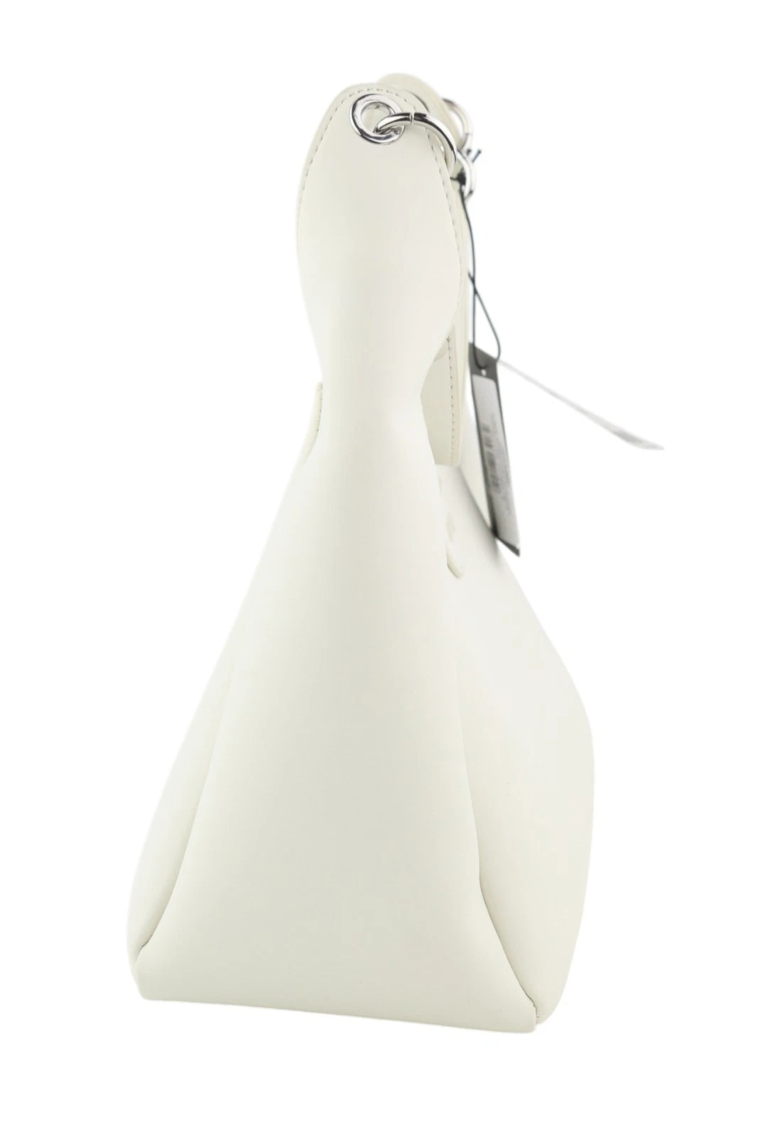 O BAG Ginevra Women's Bag OS White Magnetic Closure Lining Hobo Crossbody Logo - O Bag