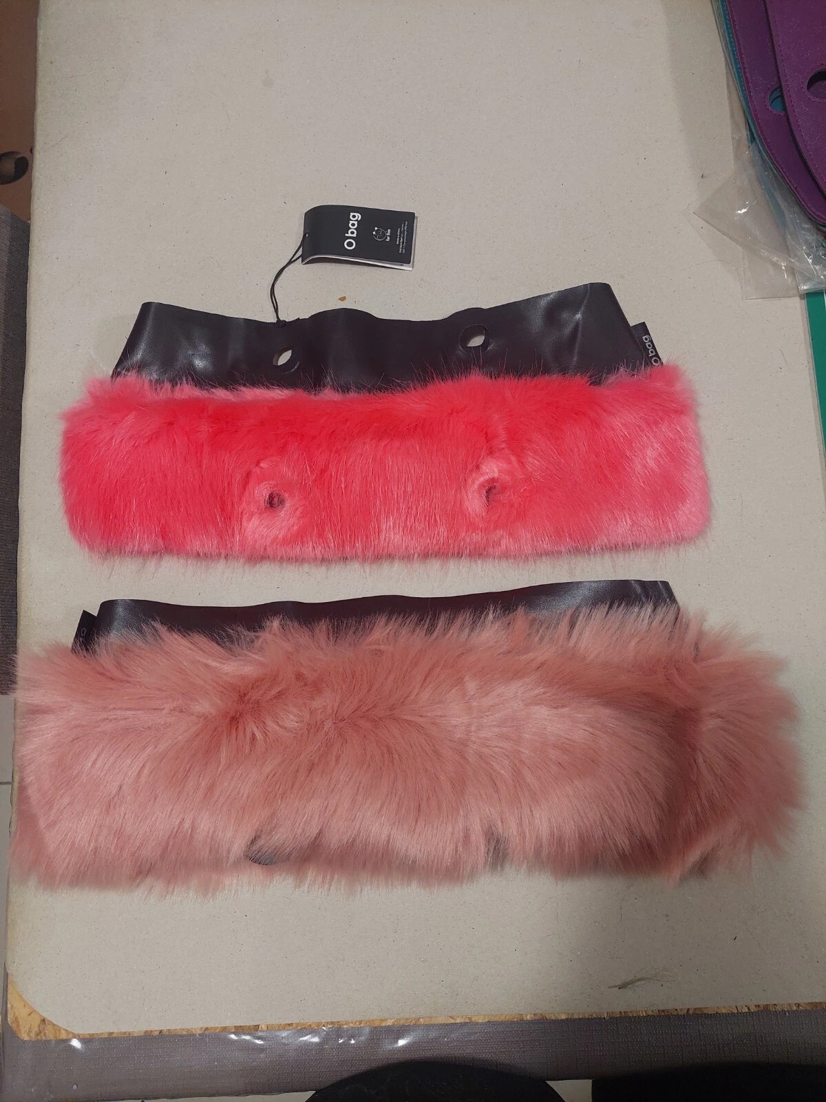 Mini Fur O Bag Edges - O Bag