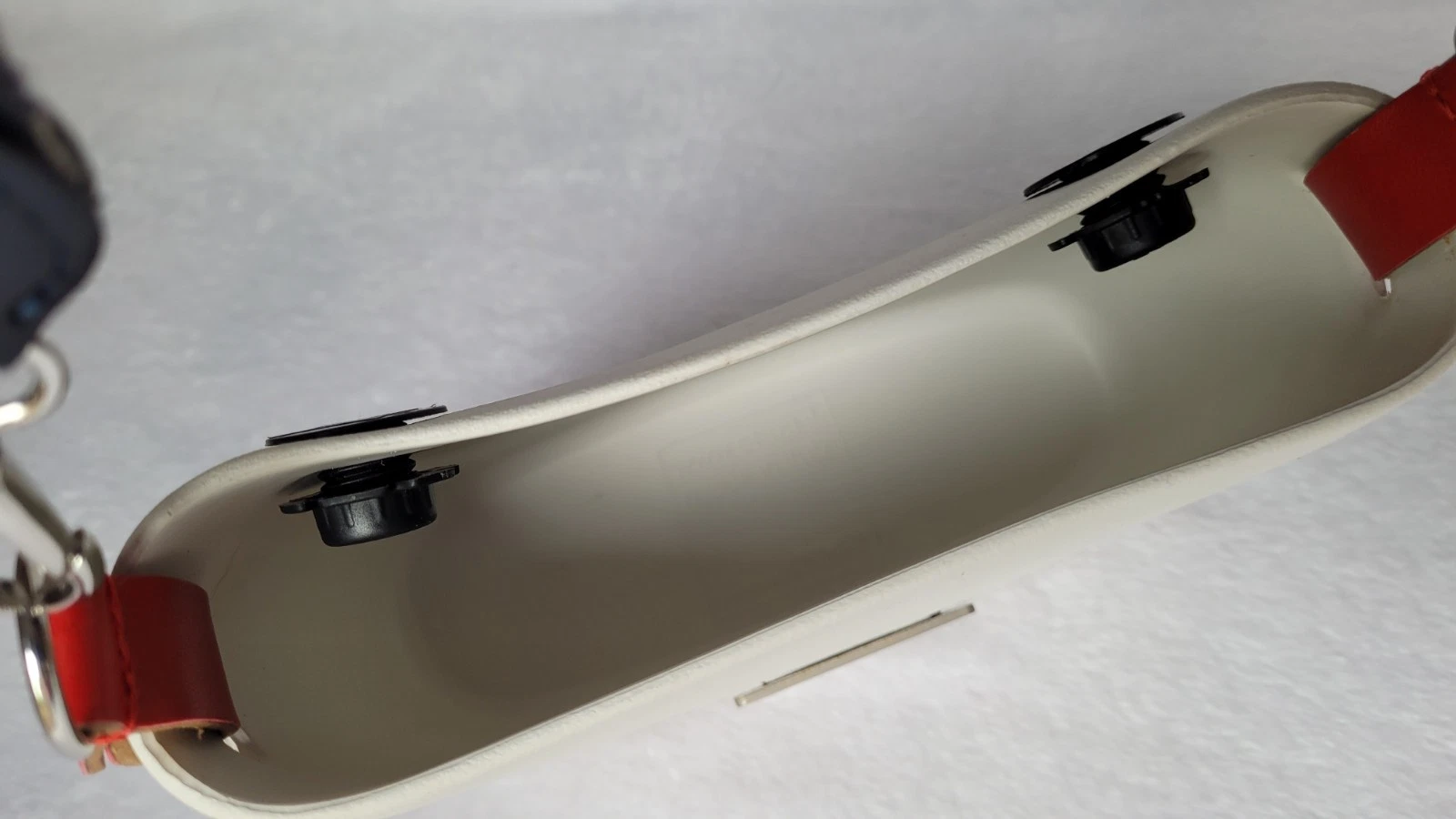 Two Bags O Bag Italy Eva Dark Gray/White/ Crossbody/Shoulder Bag - O Bag