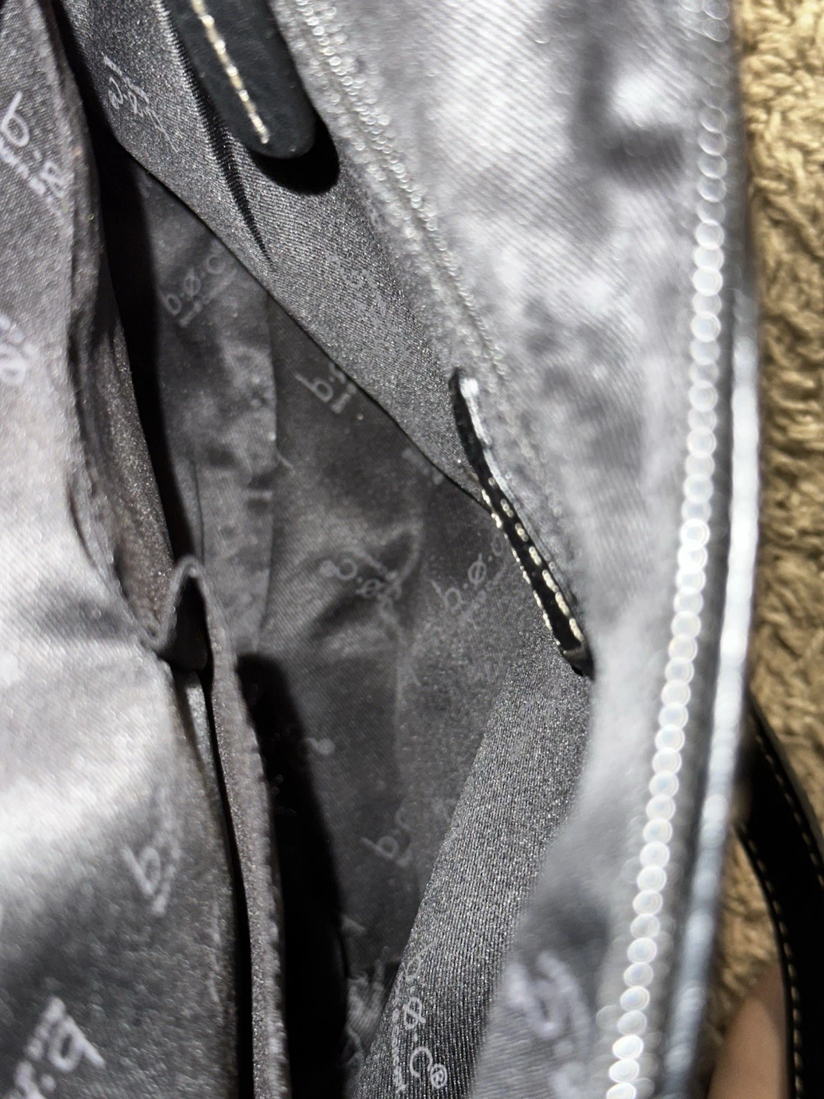 B.O.C. Born Concepts Crossbody Saddle Stich - gray/black - Leather Shoulder Bag - O Bag