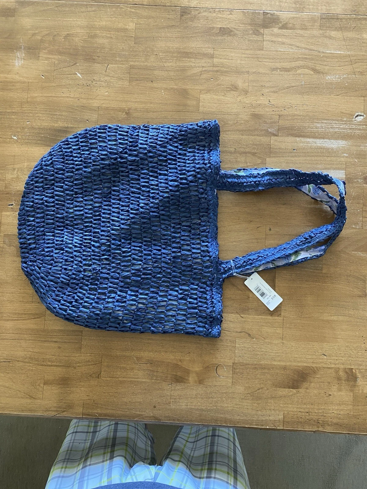 Johnnie O Paper Crochet Tote Bag - O Bag