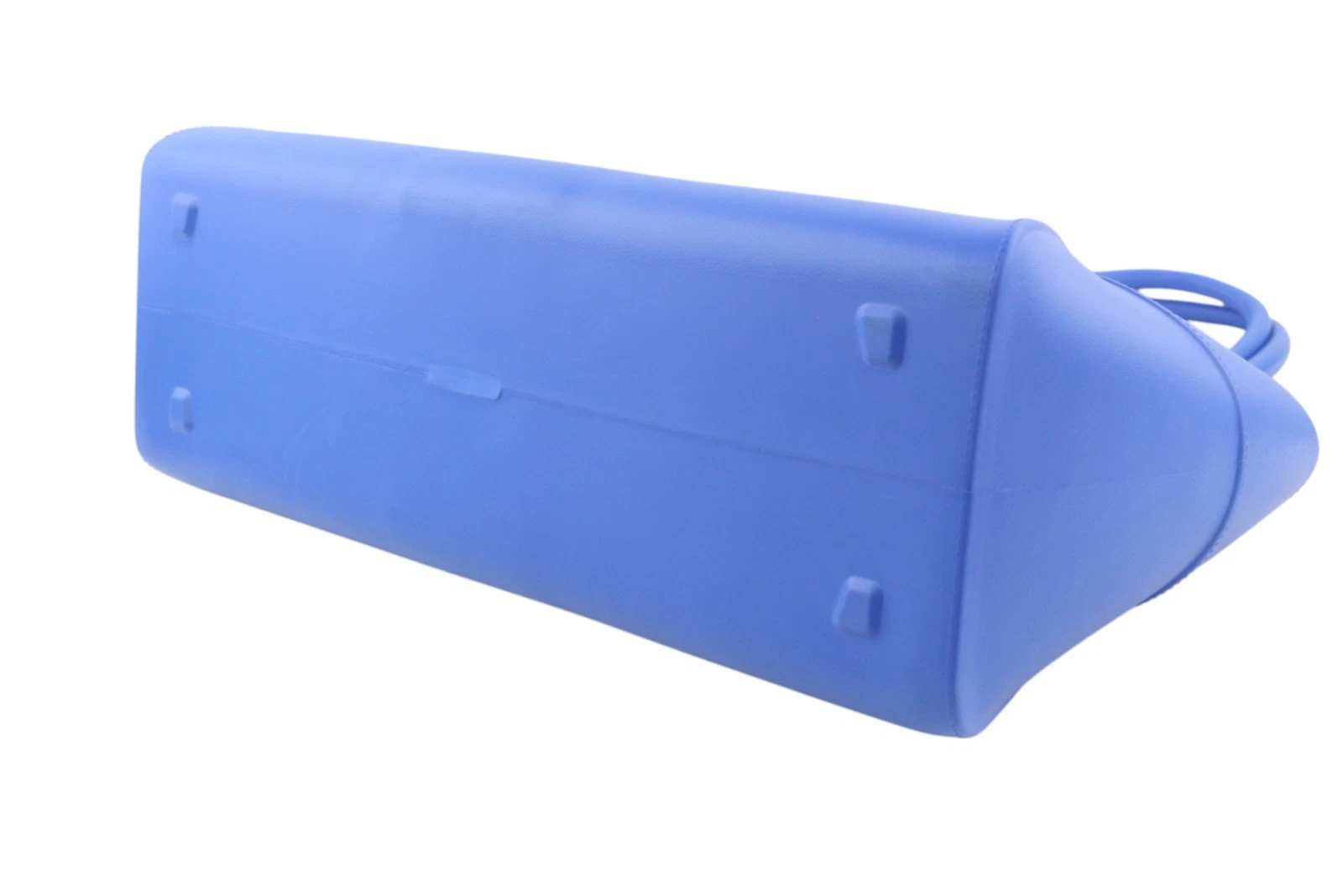 O Bag Unique Women Bag OS Mid Blue Textured Silicone Waterproof Double Handle - O Bag