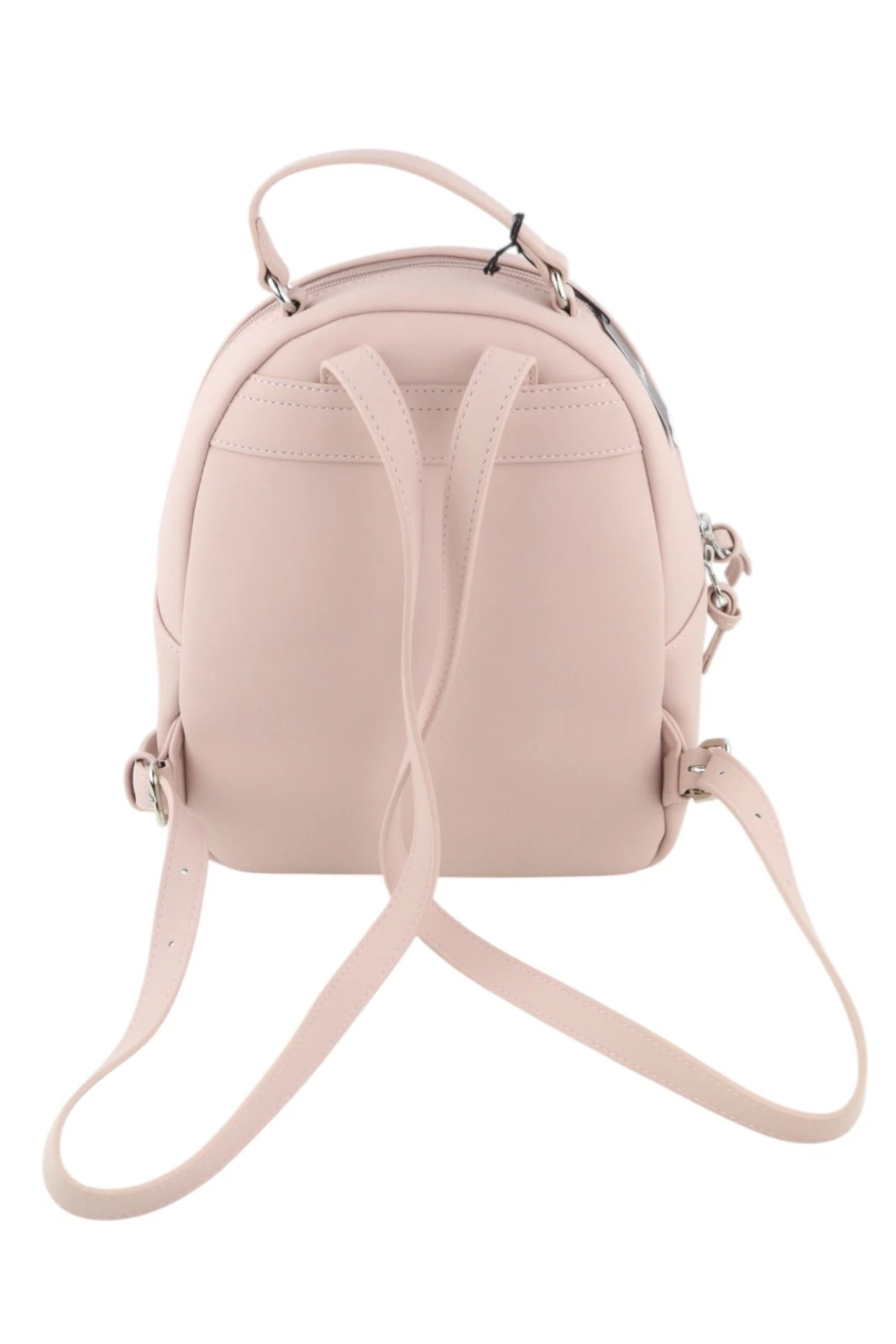 O Bag Sofia Women Bag OS Light Pink Double Handle Backpack Zip Closure Logo - O Bag