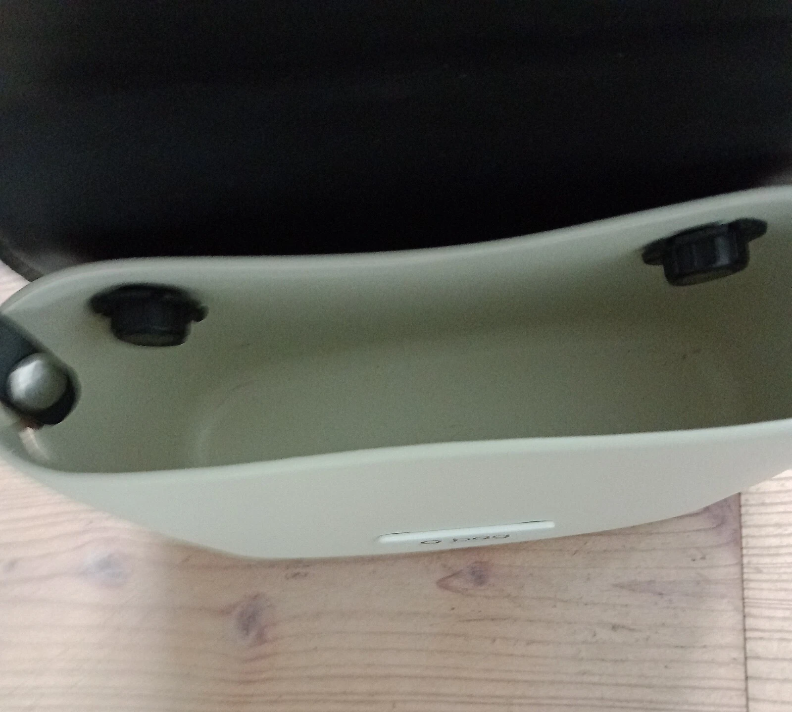 O-bag handbag, with tweed fabric. - O Bag