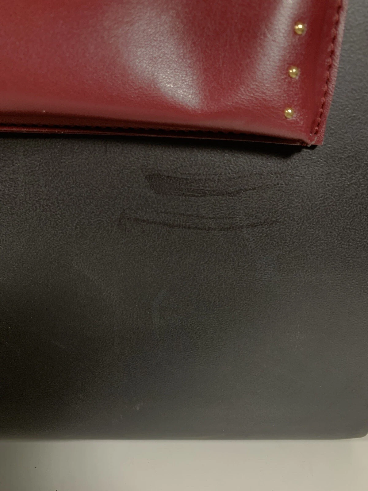 oBag Classic Black/Plum Purple Handles Large Bag Tote Italy AS-IS O Bag - O Bag