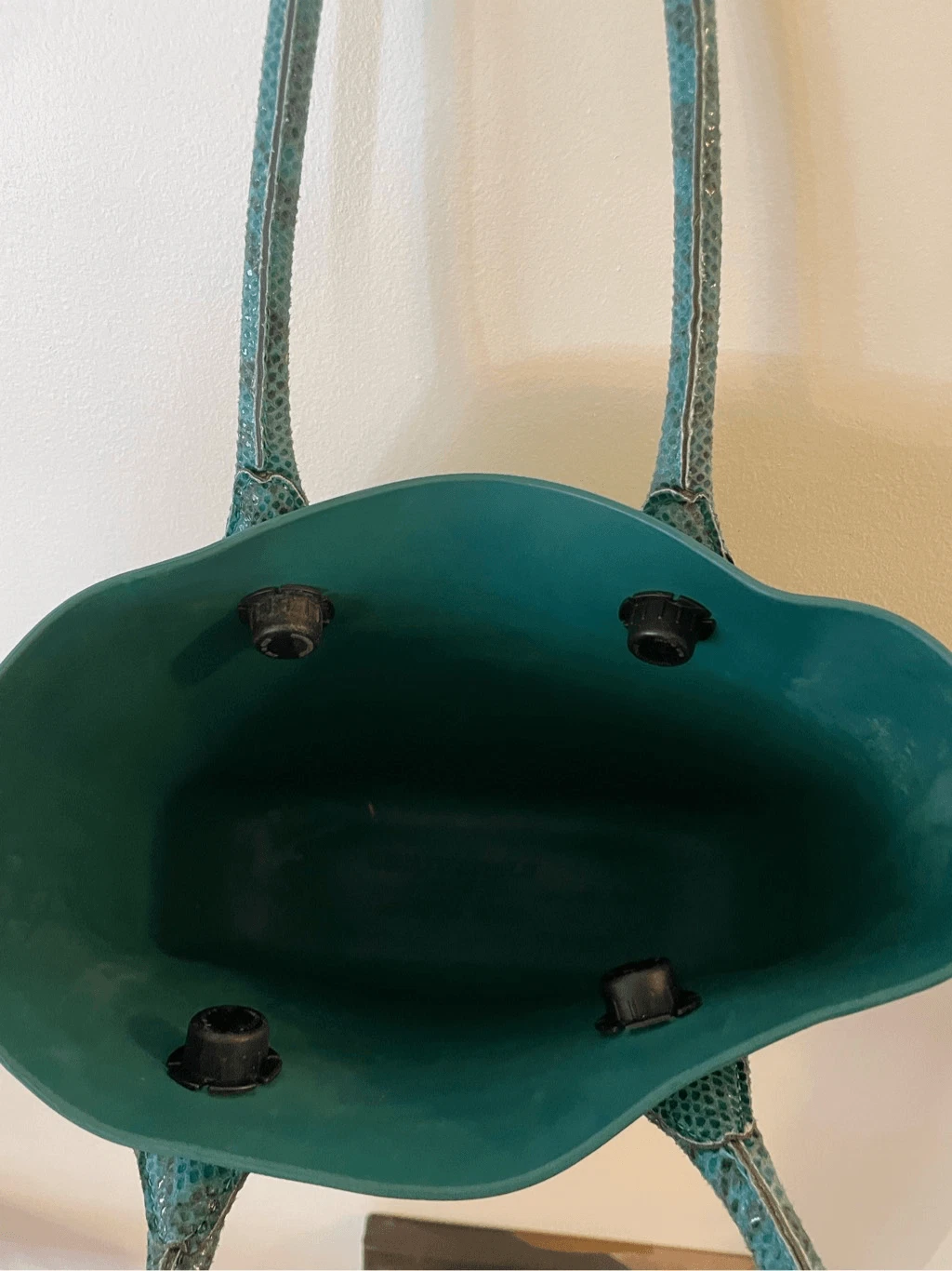 O Bag Rubber Tote Bag Made in Italy - O Bag