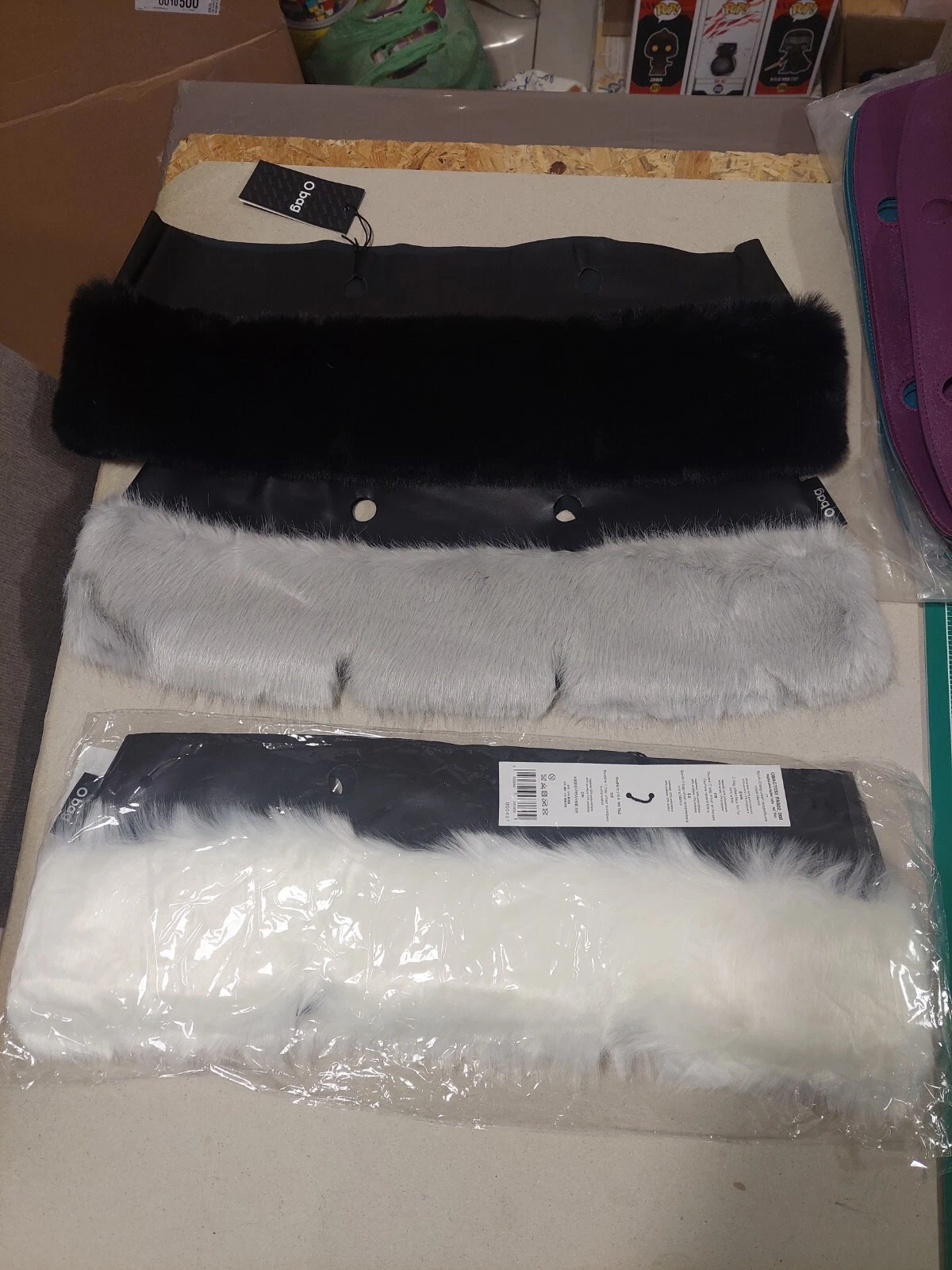 Classic Fur O Bag Edges - O Bag