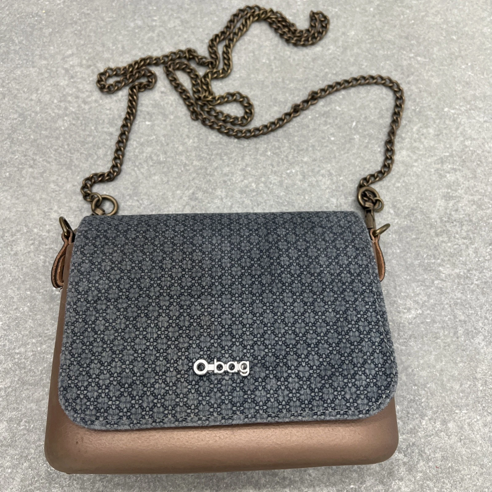 O-Bag O-Pocket Rubber Purse made in Italy-interchangeable flap/strap - O Bag