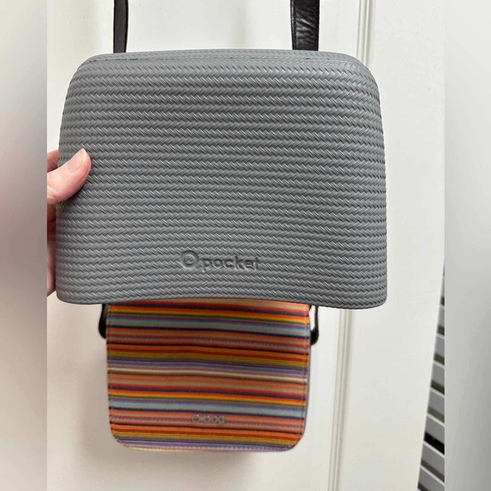 Obag Fullspot Customizable Purse with Opocket and adjustable Strap Italian Bag - O Bag