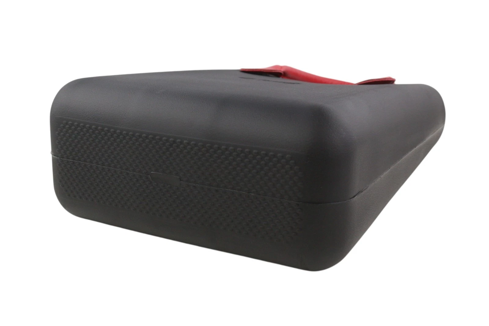 O Bag Chic Women Bag OS Black Red Double Handle Inner Pouch Square Tote - O Bag