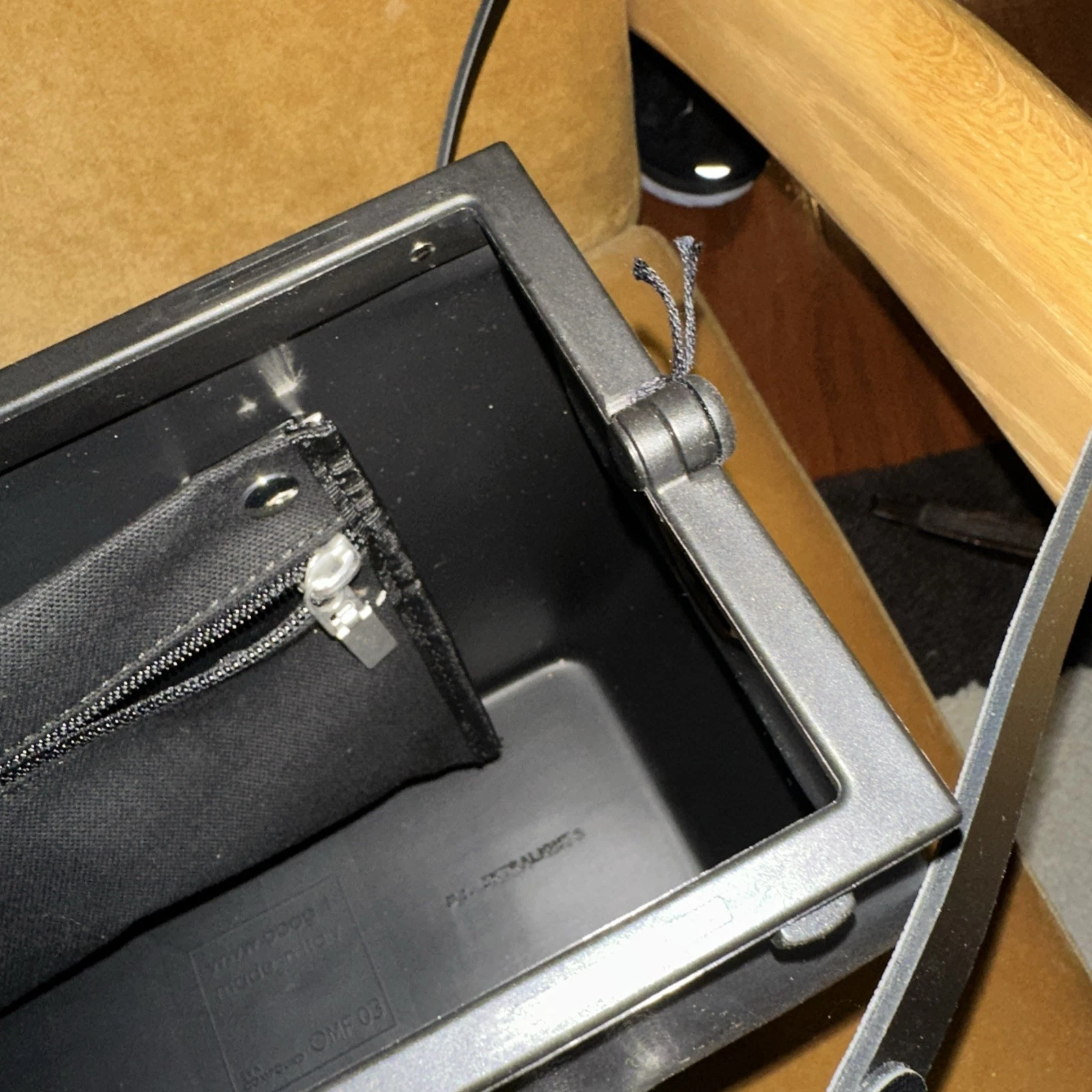 O BAG Handbag Black Eva Rubber Body Purse Made In Italy cross body & top handle - O Bag