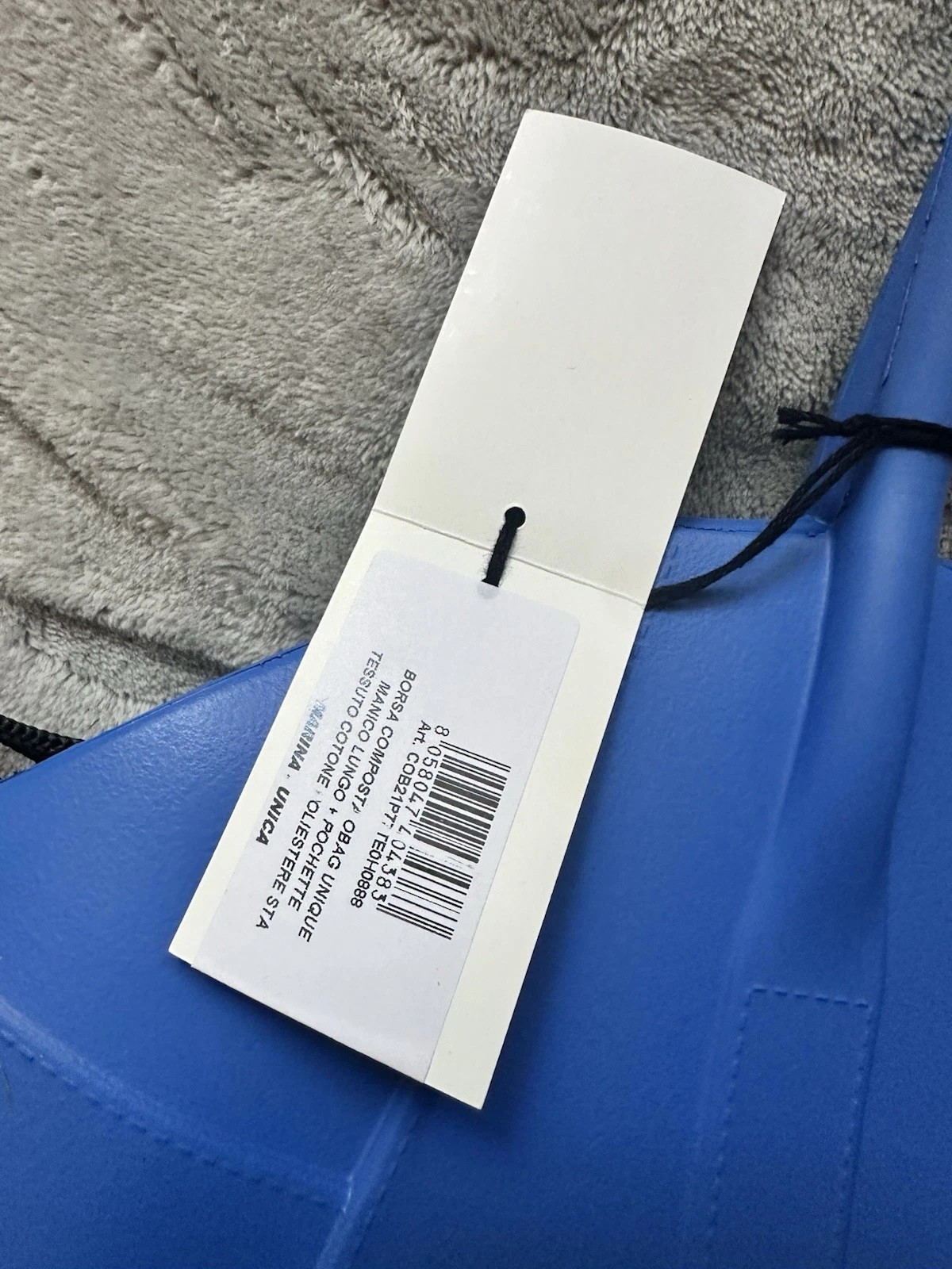 New Blue Obag With Matching Pouch - O Bag