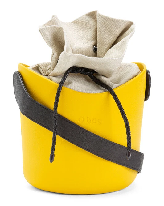 O BAG ITALY Made In Italy O Eva Compound Basket Bag (2 Colors)(1=$105) - O Bag