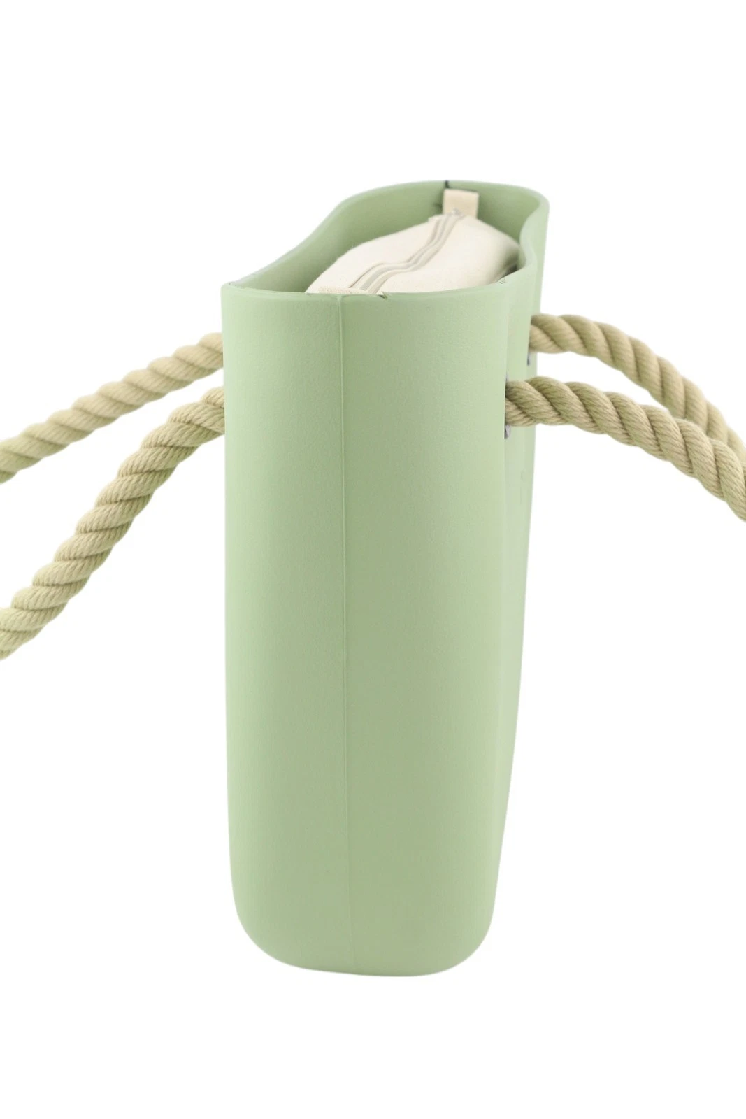 O BAG Mini Women Bag OS Light Green Double Handles Inner Bag Compact Casual i211 - O Bag