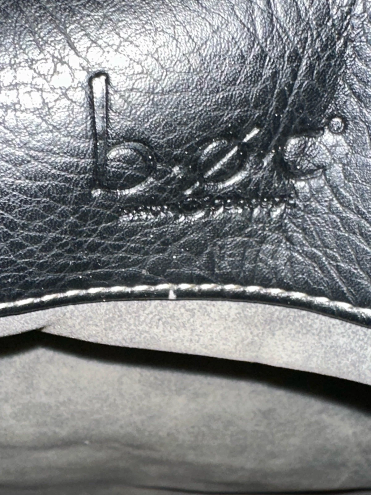 B.O.C. Born Concepts Crossbody Saddle Stich - gray/black - Leather Shoulder Bag - O Bag