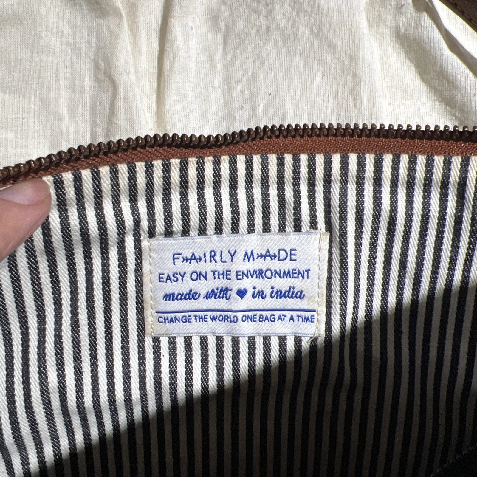 O My Bag Amsterdam Large Clutch Brown Cognac Classic Leather Wristlet Bag Wallet - O Bag