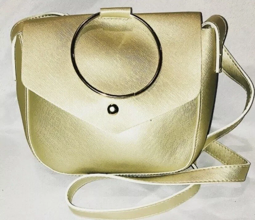 Women’s O Ring Handle Crossbody Shoulder Adjustable Strap Bag - O Bag