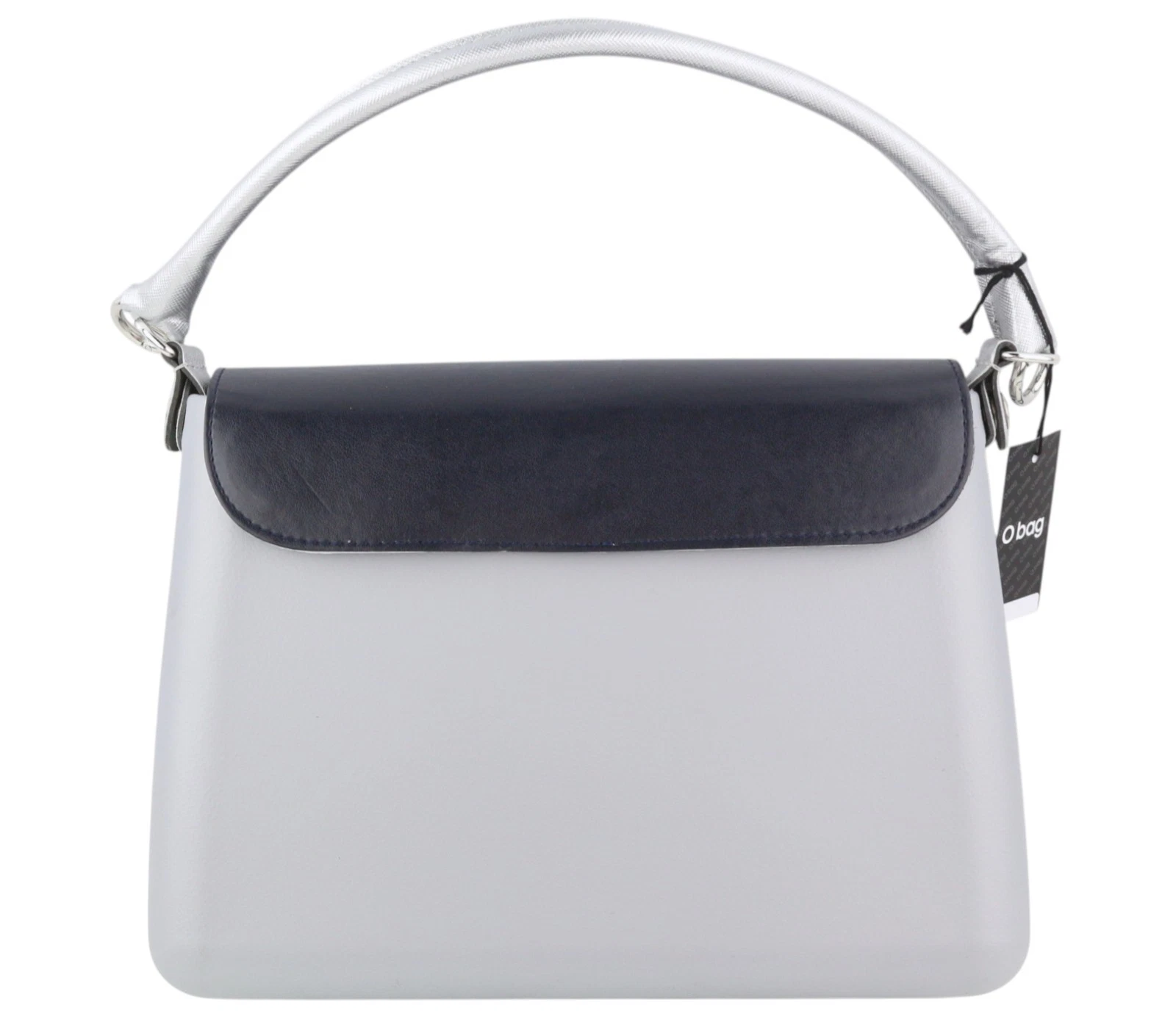 O Bag Glam Women Bag OS Grey Stars Handle Clasp Crossbody - O Bag