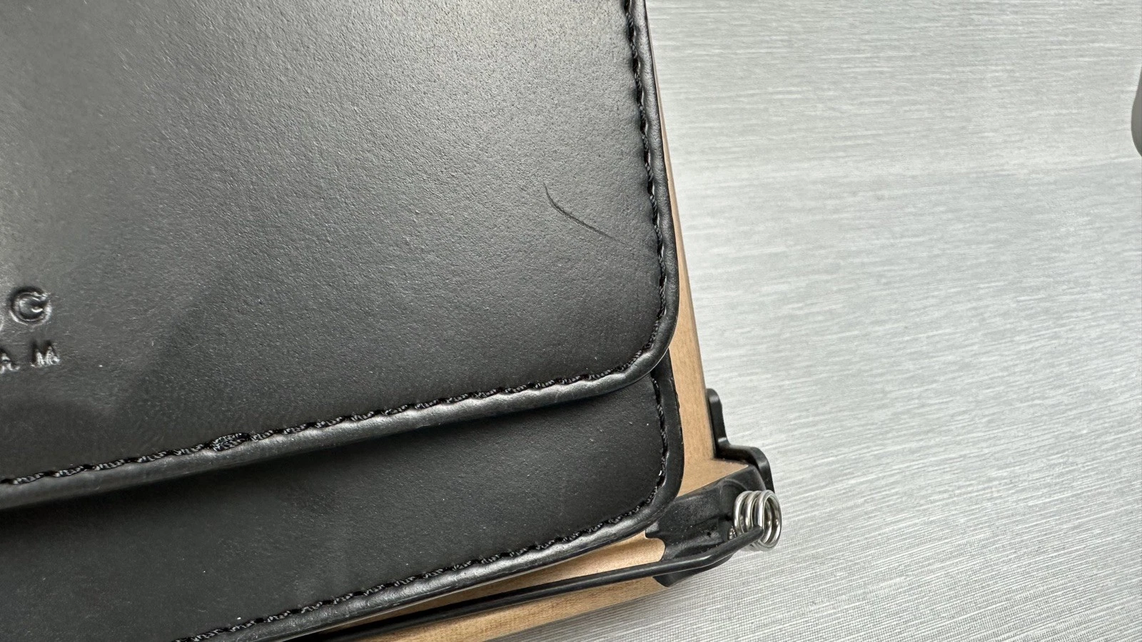 O my Bag Amsterdam Vegan Leather Audrey Black Crossbody Purse Near Excellent - O Bag