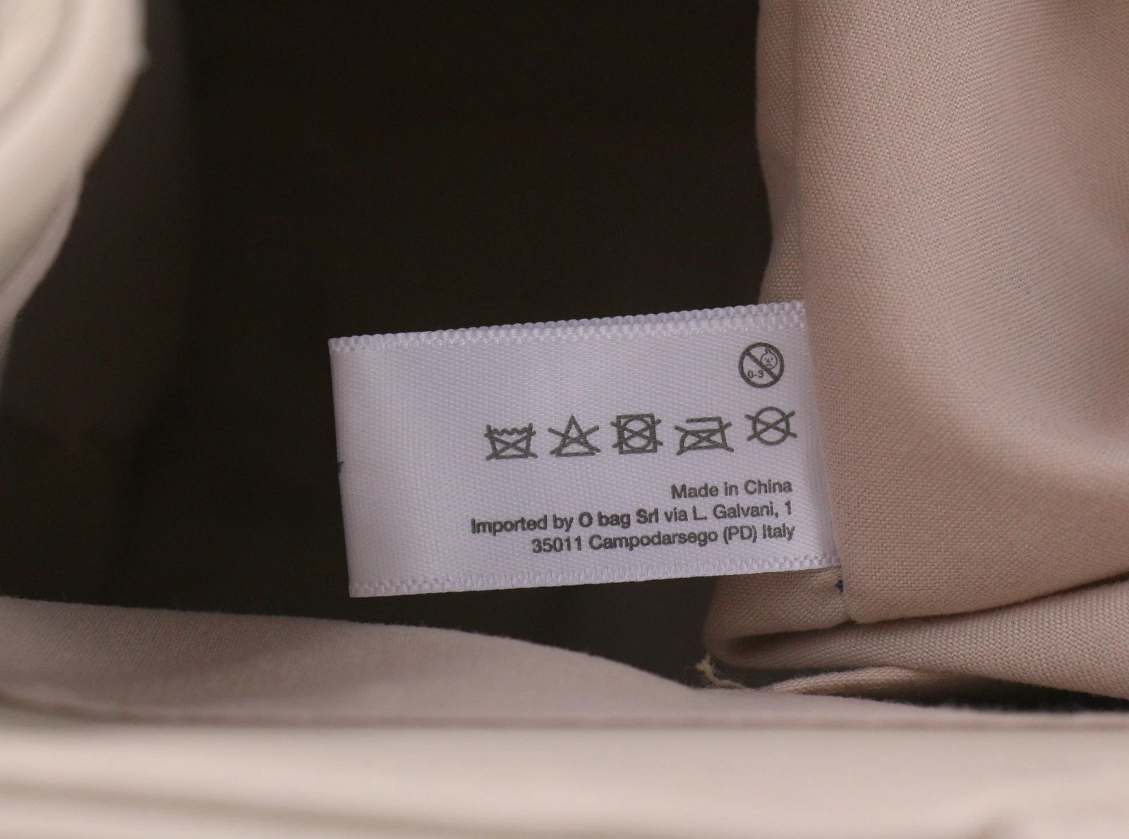 O Bag Vienna Women's Bag OS Beige Double Handles Closure Lined Square - O Bag