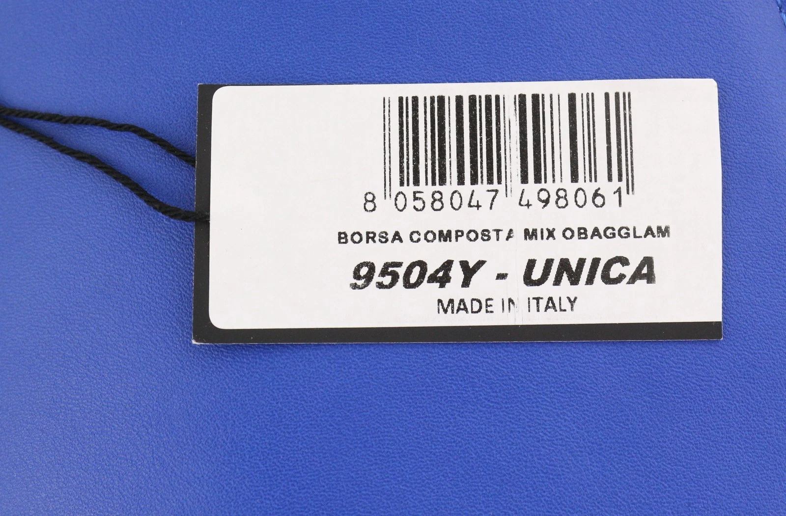 O BAG Glam Women's Bag OS Blue Pattern Adjustable Strap Clip Shoulder Bag - O Bag