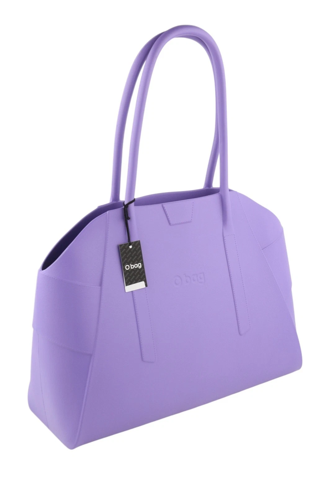 O Bag Unique Women Bag OS Purple Textured Silicone Waterproof Double Handle - O Bag
