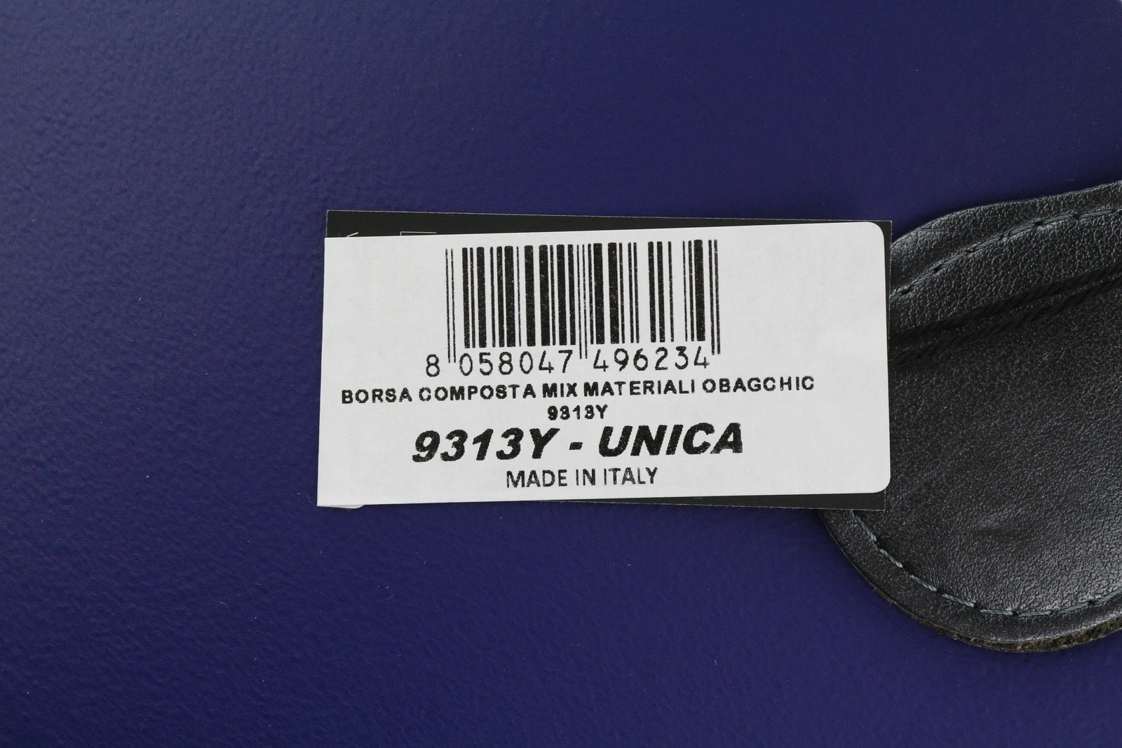 O BAG Chic Women bag OS Blue Mini Square Tote Double Handles Inner bag - O Bag